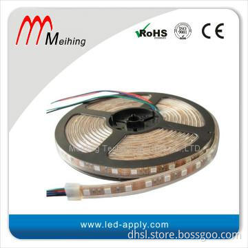 strip light 60pcs/meter led strip CE&RoHs RGB led strip light 12V